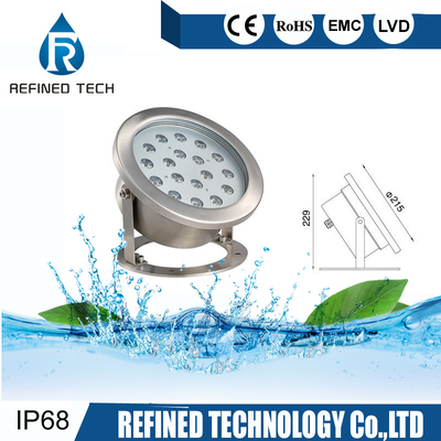 چراغ های LED زیر آب مقاوم در برابر اشعه ماوراء بنفش، چراغ های LED زیر آب ضد خوردگی 12 ولت