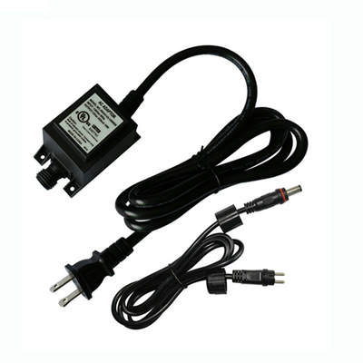 آداپتور منبع تغذیه LED بادوام 15W IP68 AC 12V 24V مواد لاستیکی