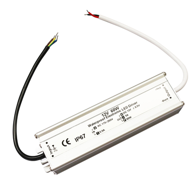 درایور منبع تغذیه LED ضد آب عملی 60 وات IP67 بادوام