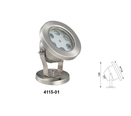 خرید فولاد ضد زنگ LED زیر آب چراغ IP68 ضد آب با دوام online manufacture