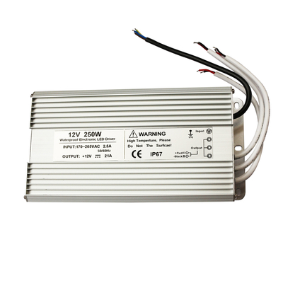 خرید منبع تغذیه LED ضد آب 120 ولت 220 ولت بادوام IP67 مواد پلاستیکی آلومینیومی online manufacture