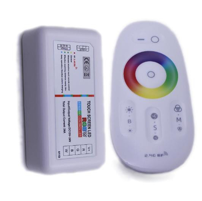 خرید کنترلر LED RGBW بی سیم 12 ولت 2.4G با صفحه لمسی online manufacture