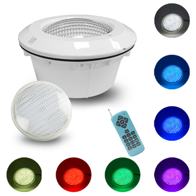 شیشه ضخیم شده کاربردی چند رنگ چراغ LED استخر PAR56