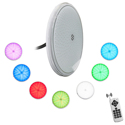 170mm قطر LED PAR56 چراغ استخر 12mm ارتفاع RGB رنگ