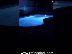 LED تغییر رنگ برای استخر شنا