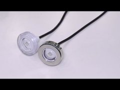 ریفاین شده IP68 316L فولاد ضد زنگ LED بازتاب دهنده Para Piscina 12W روشنایی بالا نور استخر